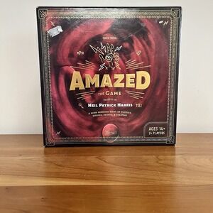 Amazed The Game Presented by Neil Patrick Harris Complete Puzzles Riddles Codes